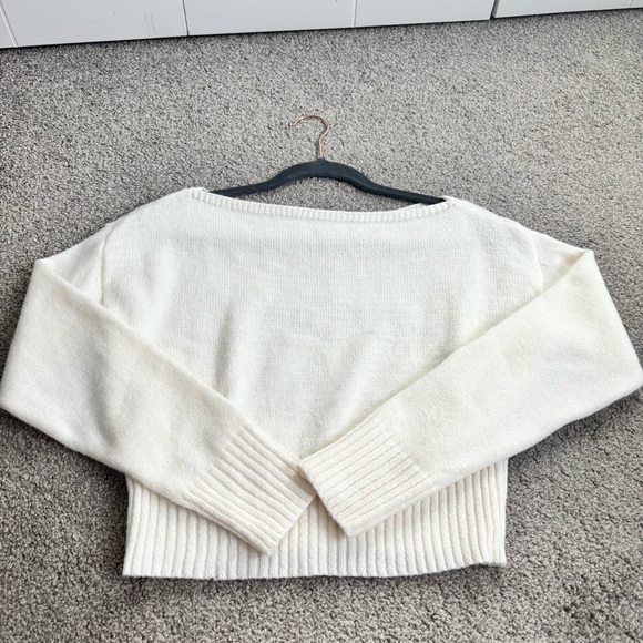 3/$45 Boatneck Cinched Waist Sweater - Picture 4 of 4